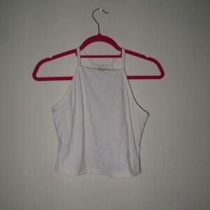 White Women's Halter Top